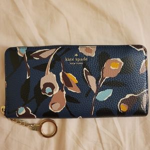 kate spade neda briar lane paper rose wallet